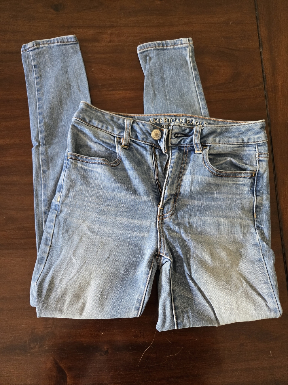 American Eagle Outfitters Light Wash Women's Skinny Jeans